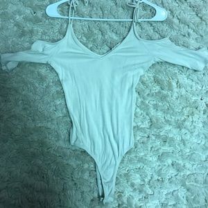 cold shoulder body suit
